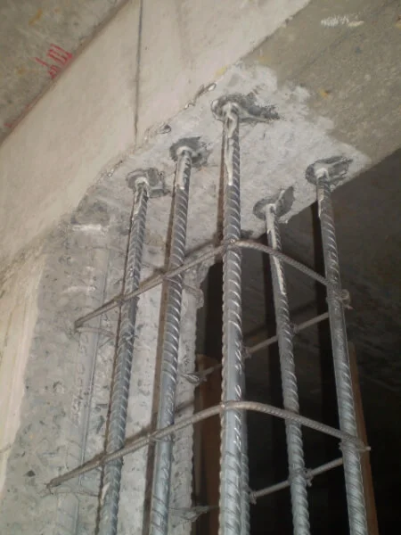 recuperação de viga de concreto